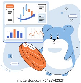 Trading hamster, user who does not understand economics and finance, dreams of getting rich on cryptocurrency, novice traders who make wrong decisions due to emotions or panic. Inexperienced investor