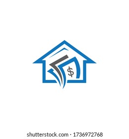 Trading House Money Logo Template Design Vector