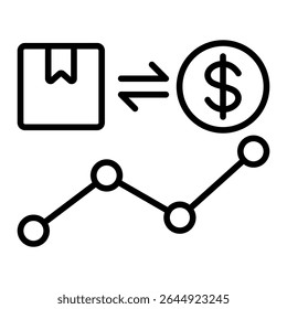 Elemento de icono comercial para diseño