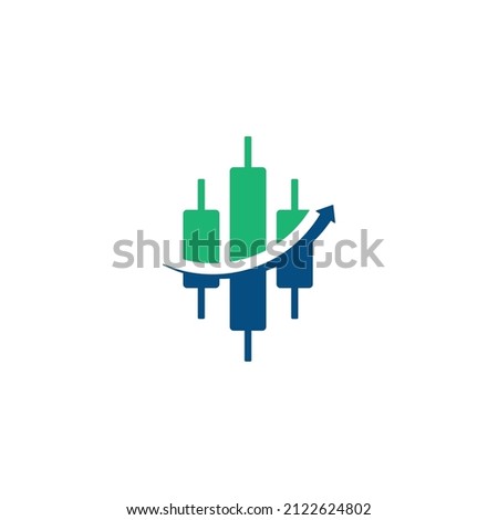 trading logo vector icon illustration modern design. arrow  logo vector icon illustration modern design. accounting  logo vector icon illustration modern design. candlestick. investment logo. 