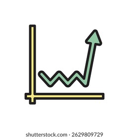 Trading Pump Icon Vector Illustration