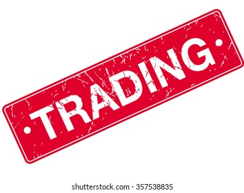 Trading Rubber Sign