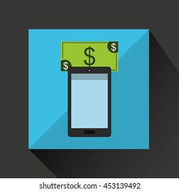 trading stuff concept icon, vector illustration eps10