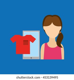 trading stuff concept icon, vector illustration eps10
