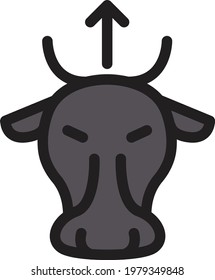 icono de línea de color de vector de negociación