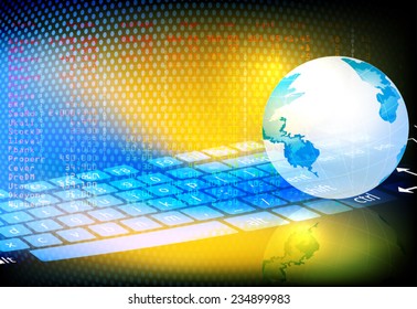 Trading,world business concepts and technology background