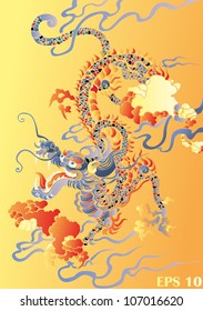 Tradition Asian Dragon
