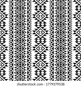 tradition aztec pattern design vector