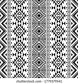 tradition aztec pattern design vector