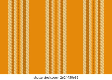 Tradição pano de fundo sem costura têxtil, véu tecido textura faixa. Vetor vertical de padrão de linhas de contorno na paleta de cores laranja e branco.