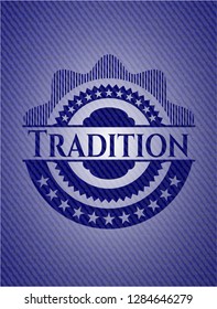 Tradition with jean texture