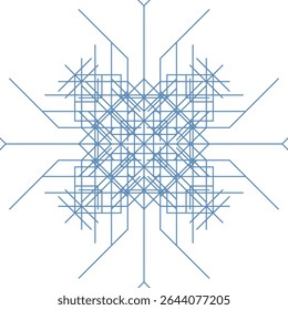 Tradição padrão floral sem emenda. Um ornamento geométrico abstrato.