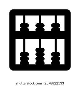 Traditional abacus symbolizing calculation, education, and cultural heritage.