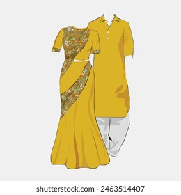 Traditional and Abstract Couple Dress. Illustrator and designer. Wedding Invites, save the date, Birthday Invites, Video Invites, E-Cards.