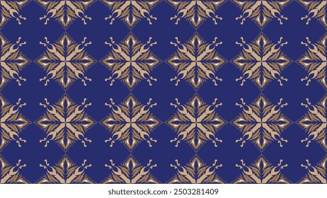 Traditional abstract floral seamless pattern. Textile pattern, tile pattern Floral seamless design, folk style motif, designed for printing.