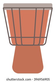 Traditional african drum 