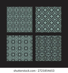 Traditional African Inspired Geometric Pattern for Fabric Print