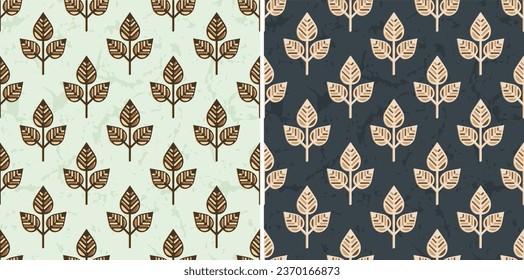 Traditional Ajrakh Pattern, Hand Block Print, Batik Print, Indian Textile Background, Floral Background, Kalamkari Print, Madhubani pattern, Textile Printing Surface Background.