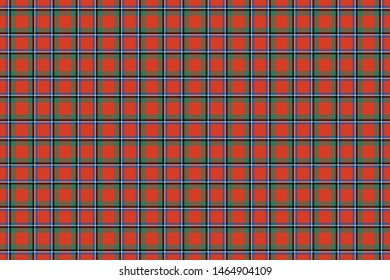 The Traditional Ancient Tartan of the Scottish Clan Sinclair. Seamless rectangle pattern for fabric, kilts, skirts, plaids