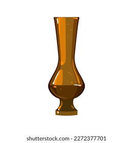 traditional antique vase cartoon. traditional antique vase sign. isolated symbol vector illustration