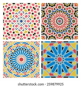 Traditional arabian tale patterns