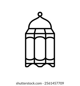 Traditional Arabic lantern icon for Ramadan celebrations
