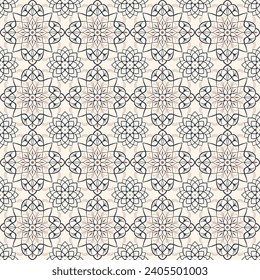 Traditional arabic pattern. Arabic seamless pattern. Islamic vector background. 