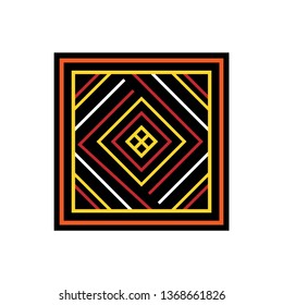 Traditional art pattern