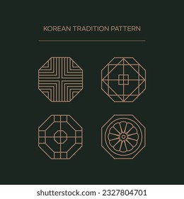 Patrones asiáticos y coreanos tradicionales
