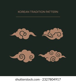 Traditional Asian and Korean Patterns Set
