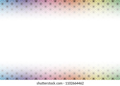 Traditional Asian patterns, copy space, title space, message space