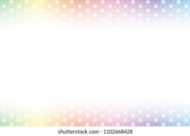 Traditional Asian patterns, copy space, title space, message space,