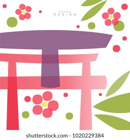 Traditional asian seamless pattern card, original design, decorative element colorful vector illustration
