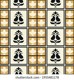 Traditional Asian vector paisley pattern