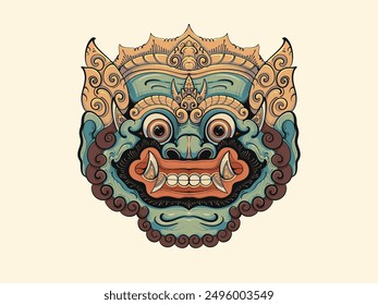 Traditional balinese mask - Balinese art and culture 