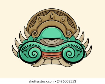 Traditional balinese mask - Balinese art and culture 
