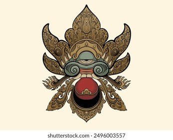 Traditional balinese mask - Balinese art and culture 