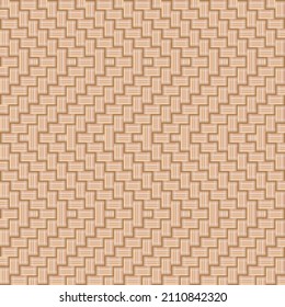 Traditional Bamboo Weaving Classic Pattern Background