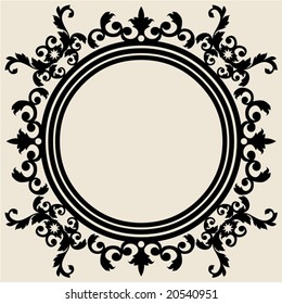 traditioneller Barockrahmen