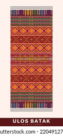 TRADITIONAL BATAK ULOS 2022, is a Batak ulos with the latest modern concept. Ulos is a traditional Batak cloth, with the latest, more modern design concept. The Batak tribe is a tribe in Medan.