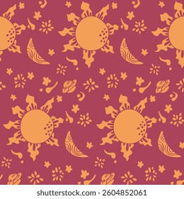 traditional batik background pattern backgroud