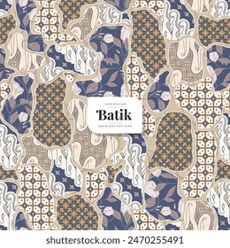 Traditionelles Batik-Muster-Design 11