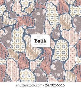 Traditionelles Batik-Muster-Design 4