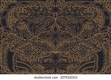 traditional batik for pattern fabric and paper vector design