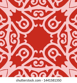 Traditional Batik Pattern is printed by hand-made giving a very classy feel ethnic, retro, grunge and classic.