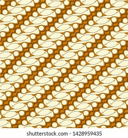 Traditional Batik is printed by hand giving a very classy feel ethnic, retro and classic.