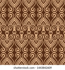 Traditional batik, recognized by the world for its beauty, this motif is printed using hand-made manual techniques that give a very classy feel of ethnicity, vintage, and classics