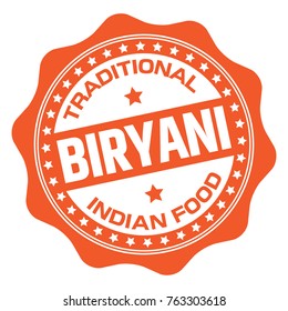 Sello tradicional biryani