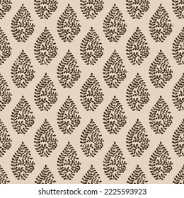 traditional block print pattern, Ajrakh pattern and batik print pattern background. 