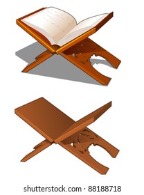 Traditional book stand